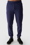 Męskie Spodnie Dresowe Joggery 4FWMM00TTROM0942-31S Granatowe