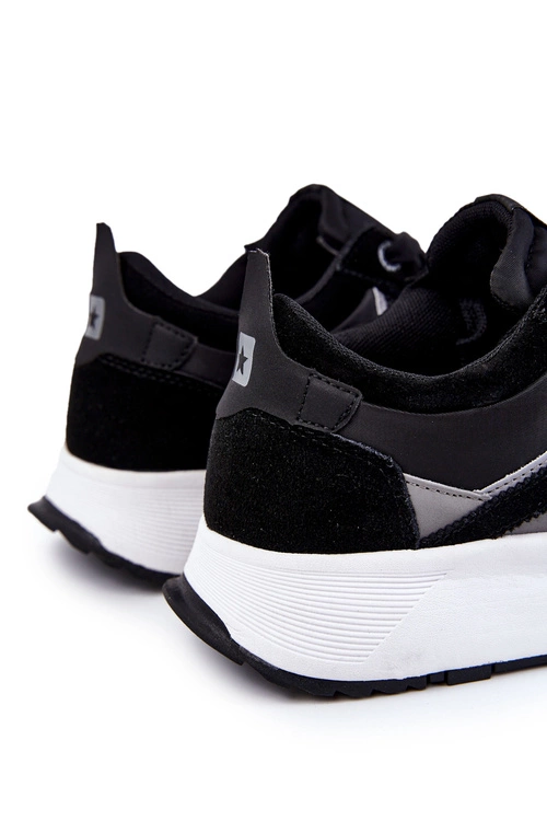 Męskie Sportowe Buty Big Star KK174024 Czarne