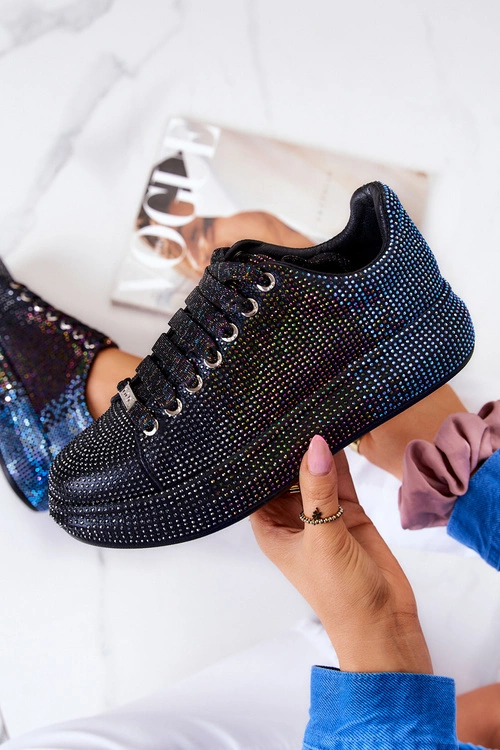 Sneakersy Buty Sportowe Dżety GOE JJ2N4050 Czarne