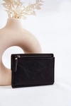 Damski Mały Portfel Na Magnes Czarny Zaya
