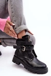 Ocieplane Botki Workery Czarne Not Realy