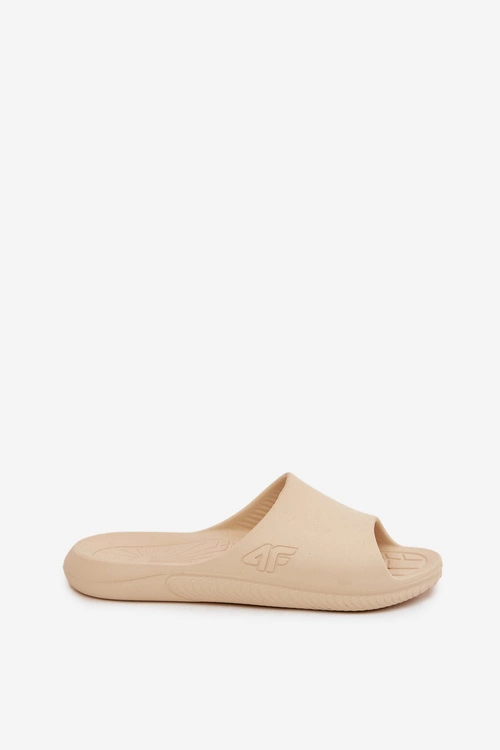 Damskie Klapki 4F 4FMM00FFLIF093A-83S Beżowe