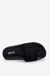 Damskie Modne Klapki Big Star LL274A158 Czarne