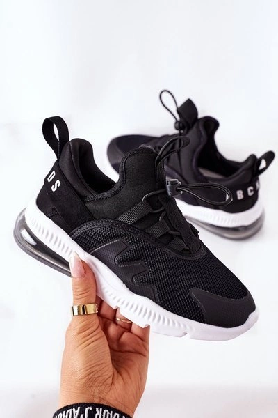 Dziecięce Sportowe Buty Sneakersy ABCKIDS Czarne