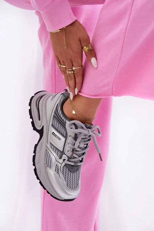 Sneakersy Damskie Big Star RR274A193 Szare