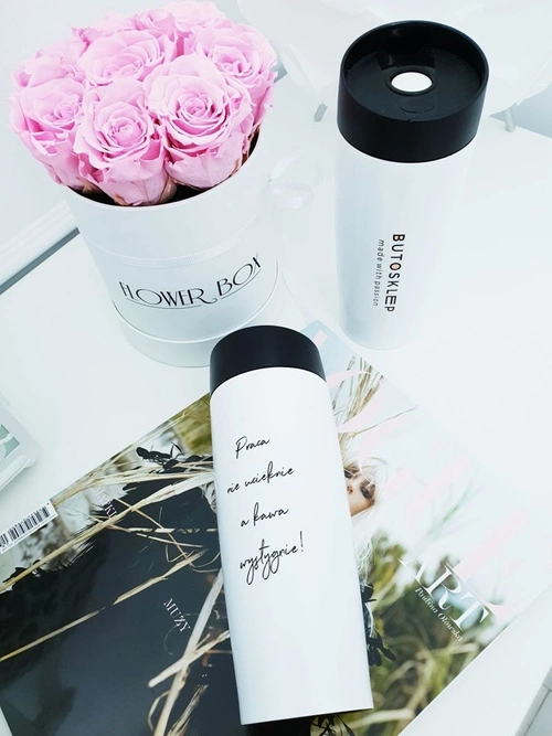 Kubek Termiczny 350ml Praca nie ucieknie...