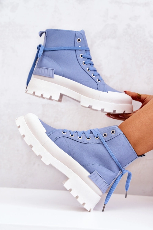 Trapery Wiązane Niebieskie Faithfull