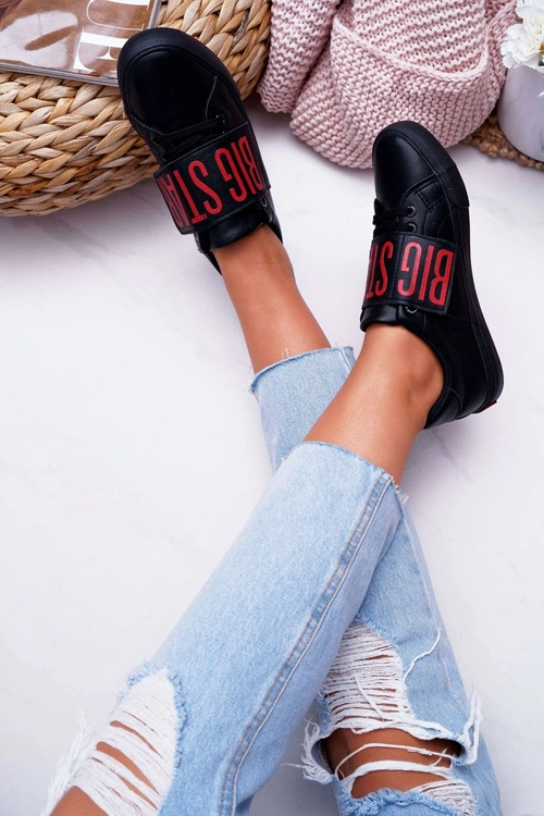 Trampki Damskie Big Star Czarne EE274037