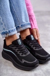 Damskie Modne Buty Sportowe Sneakersy Czarne Ida