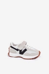 Sneakersy Dziecięce Na Rzep Szare Tezzu