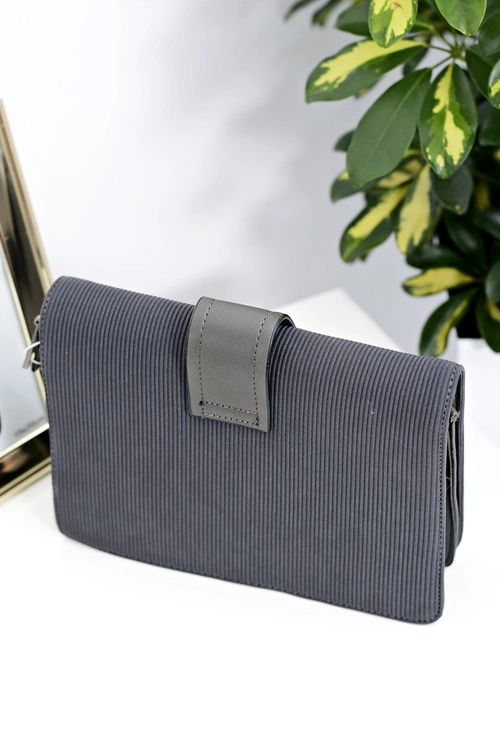 Damska Torebka Szara Listonoszka