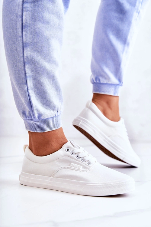 Damskie Tenisówki BIG STAR FF274168 Białe