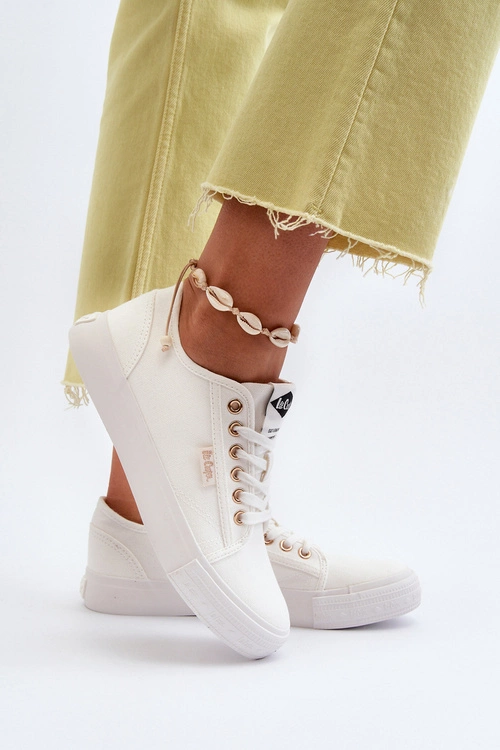 Damskie Trampki Lee Cooper LCW-24-31-2201 Białe