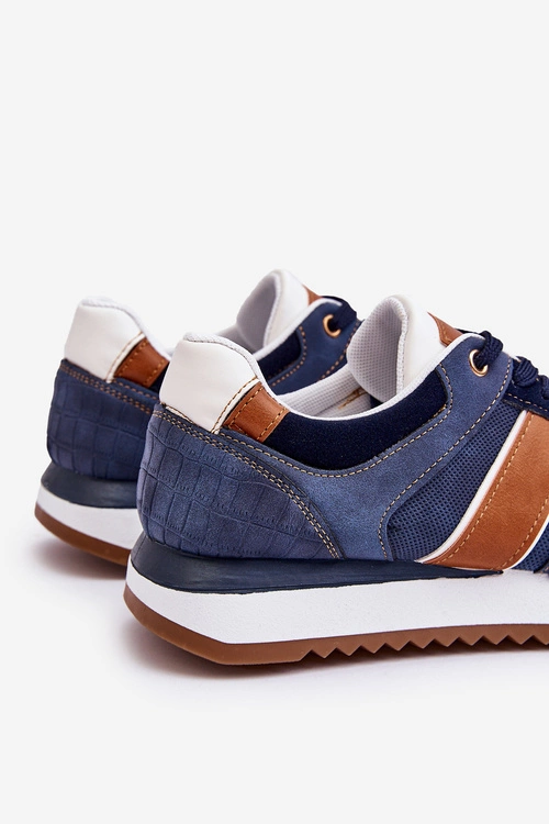 Męskie Buty Sportowe Granatowe Scotty