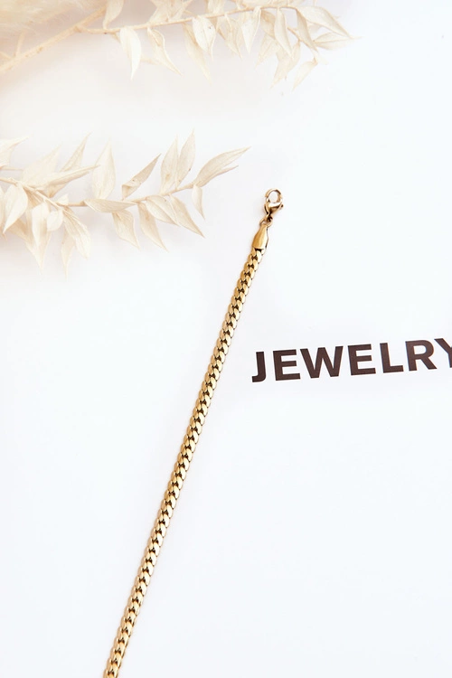 Klasyczna Regulowana Damska Bransoletka Złota