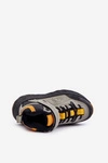 Buty Trekkingowe Trapery Dziecięce Ocieplane Na Rzep Khaki Big Star OO374181
