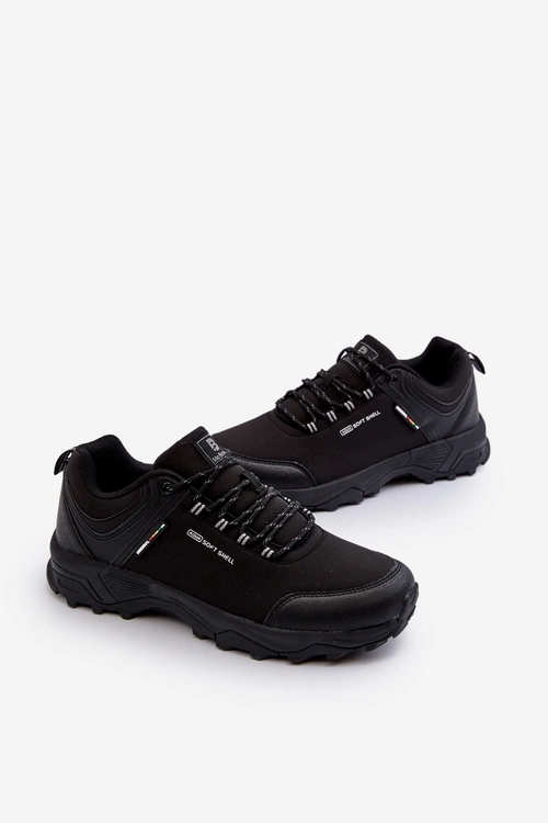 Buty Trekkingowe Męskie Czarne McBraun