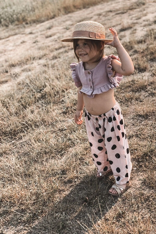 Dziecięce Sandały Z Cekinami Złote Becky