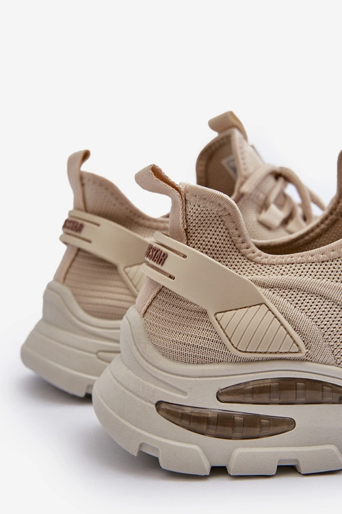 Sneakersy Męskie HI-POLY SYSTEM Big Star NN174469 Beżowe