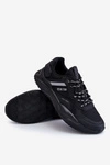 Męskie Lekkie Sneakersy Memory Foam System Big Star LL174150 Czarne