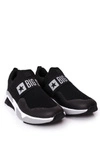 Męskie Sportowe Buty Slip-On Memory Foam Big Star HH174148 Czarne