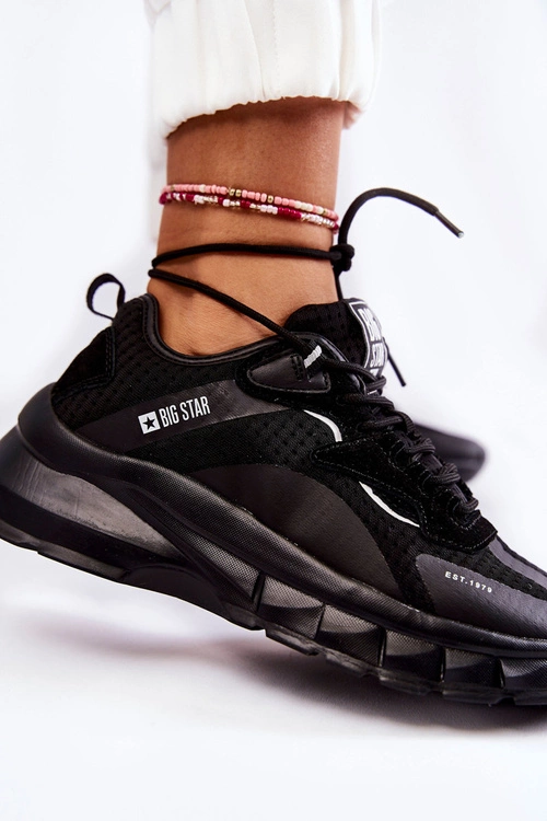 Damskie Buty Sportowe Big Star KK274056 Czarne