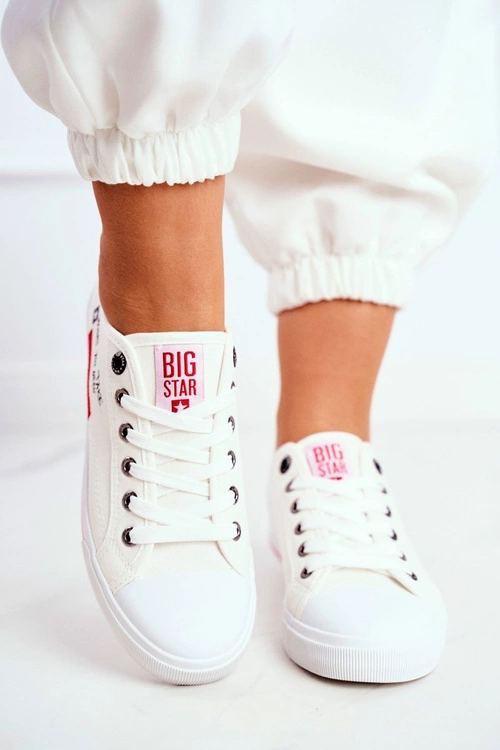 Damskie Trampki Big Star Białe FF274079