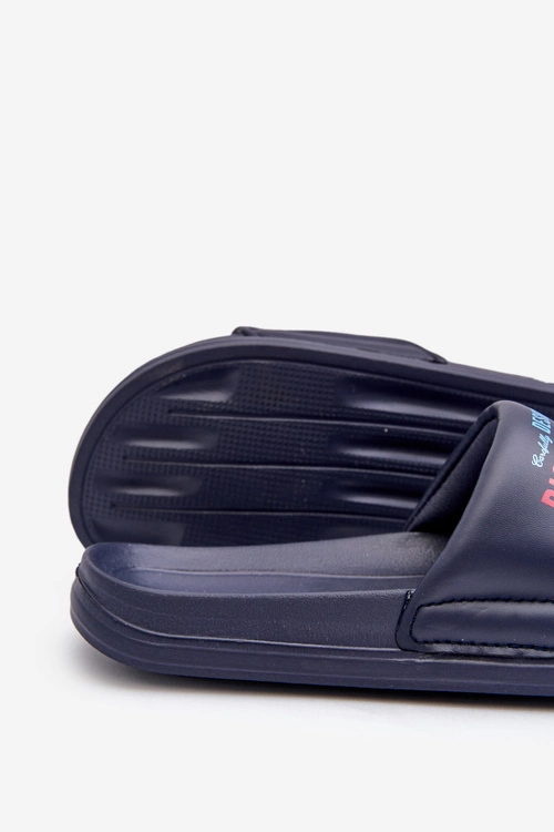 Piankowe Klapki Dziecięce Big Star NN374516 Granatowe