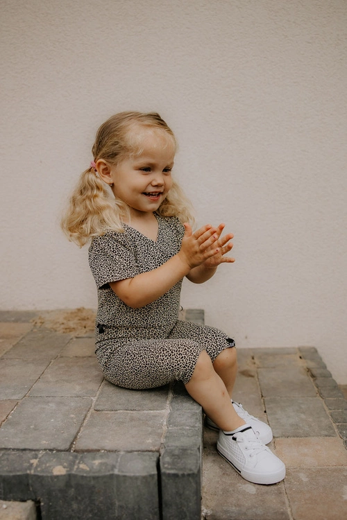 Dziecięce Wsuwane Trampki Big Star JJ374394 Białe