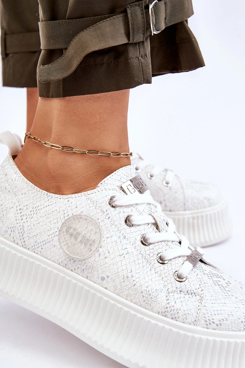 Damskie Sneakersy Buty Sportowe GOE JJ2N4126 Białe