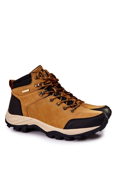 Męskie Ocieplane Buty Trekkingowe Camel Dannis
