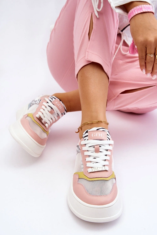 Damskie Wygodne Buty Sportowe GOE LL2N4053 Multikolor
