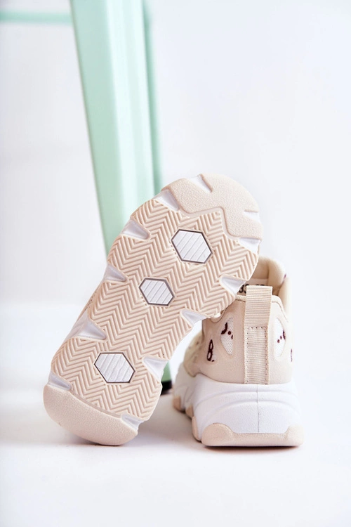 Dziecięce Buty Sportowe Beżowe Dalia