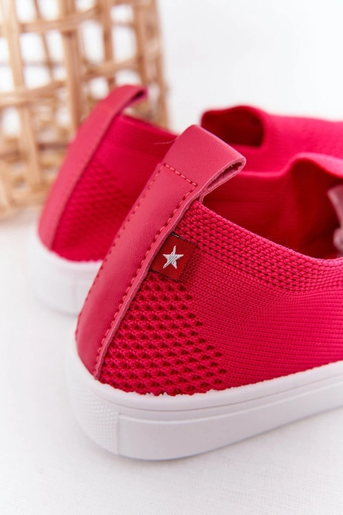 Dziecięce Wsuwane Tenisówki Slip-On Big Star HH374102 Fuksja