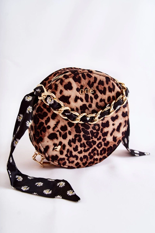 Damska Torebka Kuferek GOE ZNJ025 Brązowa