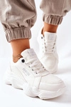 Damskie Sportowe Buty Memory Foam Big Star II274359 Białe