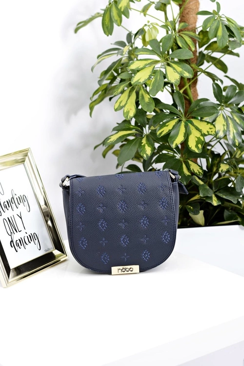 Damska Torebka Granatowa Listonoszka Nobo
