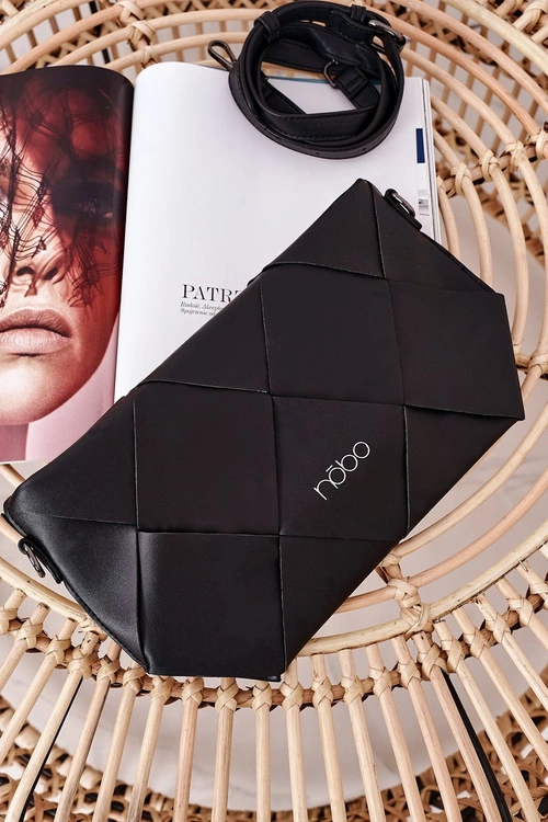 Torebka Kopertówka Z Odpinanym Paskiem NOBO NBAG-K1260 Czarna