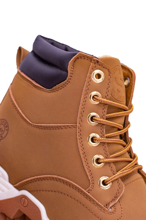 Ocieplane Męskie Trapery Camel Smith's Endurance