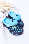 Dziecięce Piankowe Klapki Kroksy Granatowe Jupiter