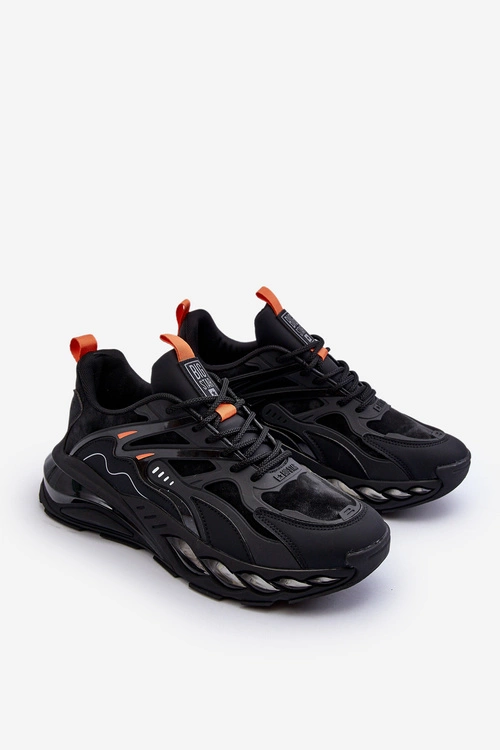 Buty Sportowe Sneakersy Męskie HI-POLY SYSTEM Big Star NN174382 Czarne