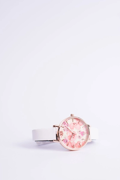 Damski Zegarek Ernest Puppis Biały 38mm