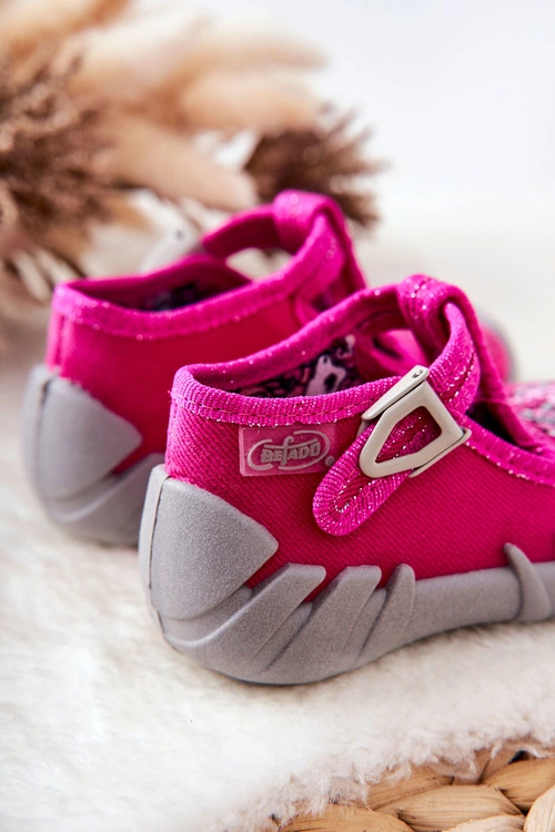 Buty Papcie Befado Jednorożce 110P435 Różowe
