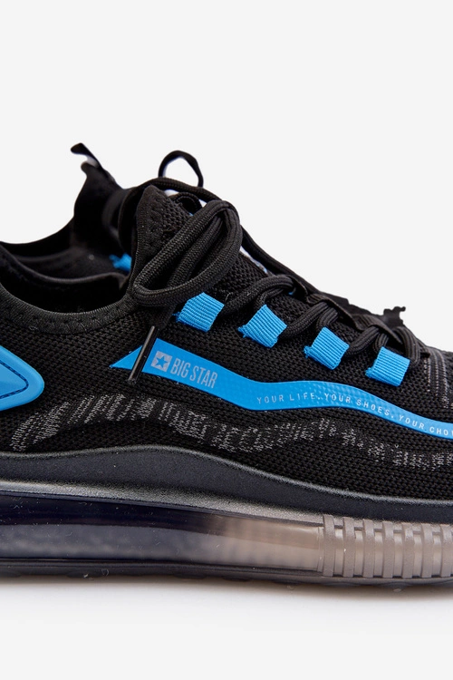 Buty Sportowe Męskie HI-POLY SYSTEM Big Star NN174450 Czarne