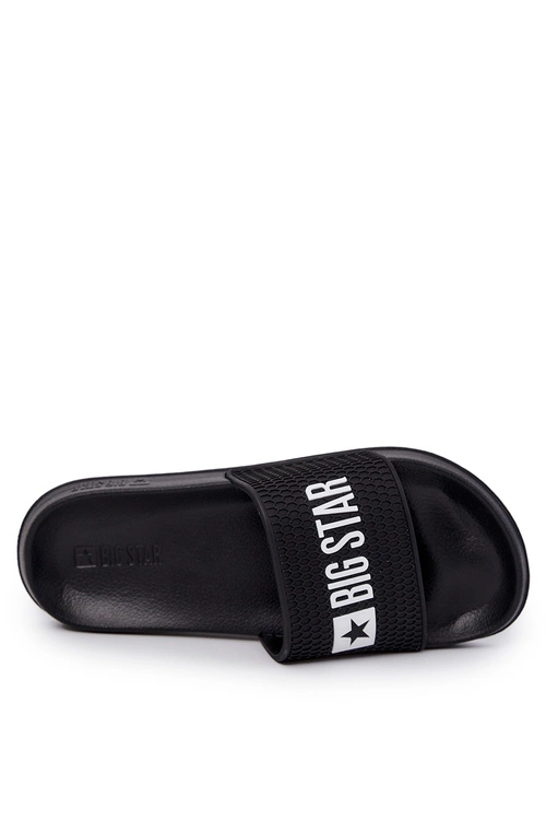 Męskie Klapki Big Star JJ174505 Czarne