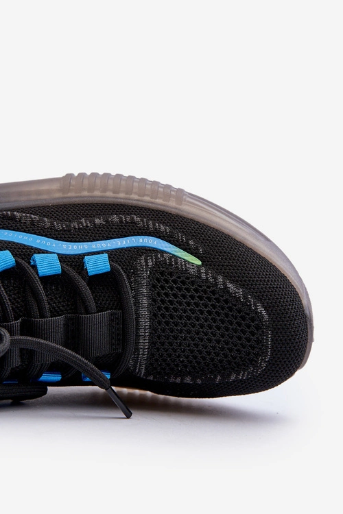 Buty Sportowe Męskie HI-POLY SYSTEM Big Star NN174450 Czarne