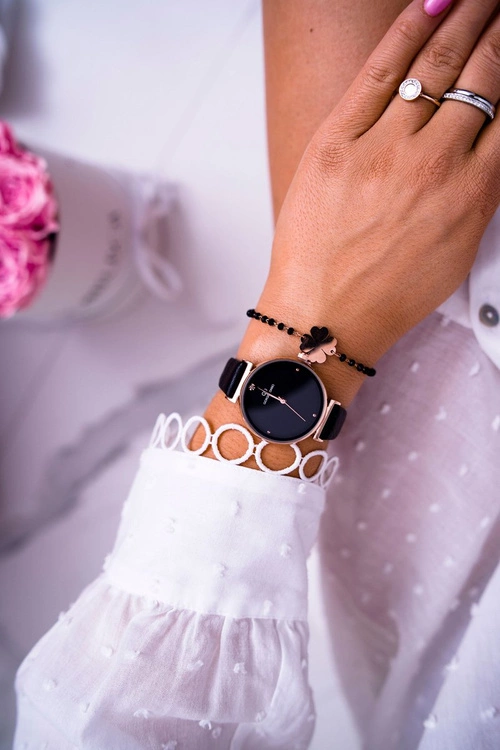 Damski Zegarek Giorgio & Dario Czarny Donara