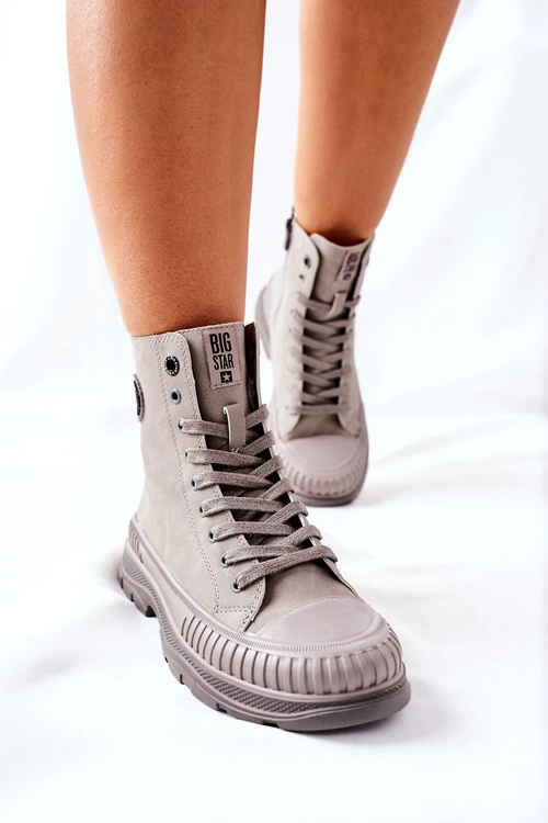 Damskie Trapery Big Star II274350 Szare