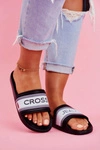 Klapki Damskie Cross Jeans Czarne FF2R4159C