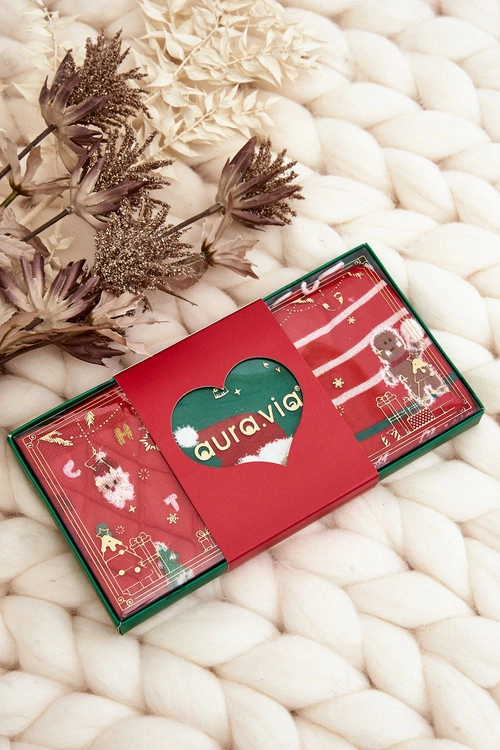 Świąteczny Zestaw Młodzieżowych Skarpet 3-Pak